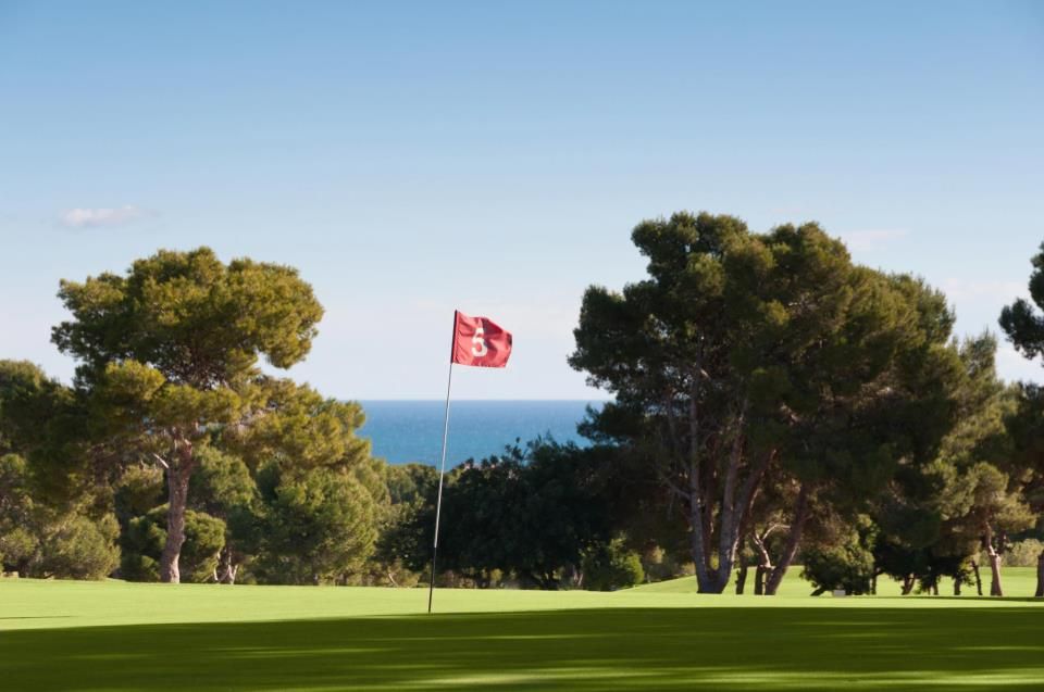 Golfbana i Villamartin